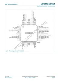 LPC11C12FBD48/301 Datasheet Page 6