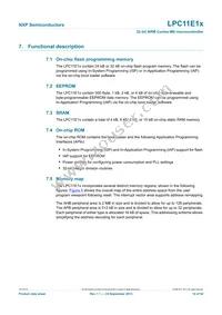 LPC11E12FBD48/201 Datasheet Page 14