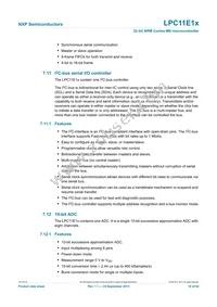 LPC11E12FBD48/201 Datasheet Page 18