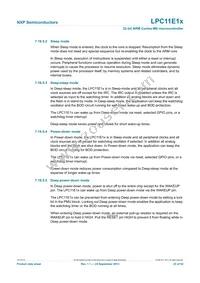 LPC11E12FBD48/201 Datasheet Page 23