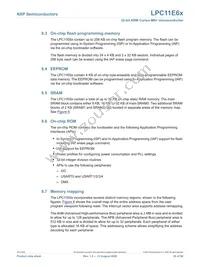 LPC11E68JBD100E Datasheet Page 20