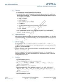 LPC11E68JBD100E Datasheet Page 22