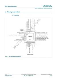 LPC11U14FET48/201 Datasheet Page 5