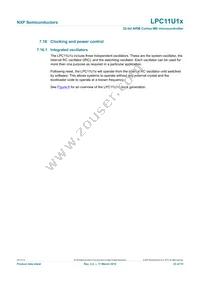 LPC11U14FET48/201 Datasheet Page 23