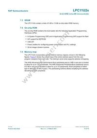 LPC11U24FHI33/301Y Datasheet Page 15