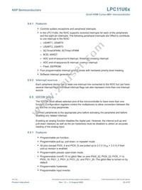 LPC11U68JBD48E Datasheet Page 23