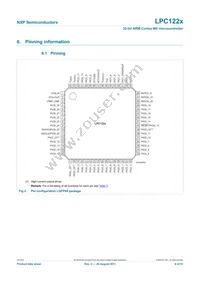 LPC1226FBD64/301 Datasheet Page 6
