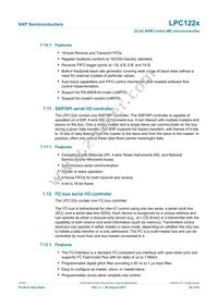 LPC1226FBD64/301 Datasheet Page 20