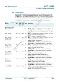 LPC12D27FBD100/301 Datasheet Page 8