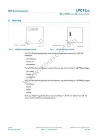 LPC1549JBD100E Datasheet Page 6