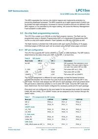 LPC1549JBD100E Datasheet Page 22