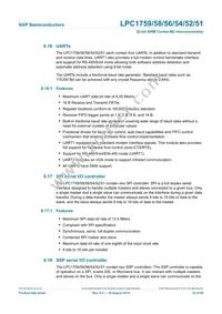LPC1754FBD80 Datasheet Page 23