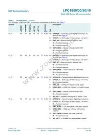 LPC1850FBD208 Datasheet Page 9