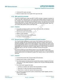 LPC2103FHN48H/6 Datasheet Page 15