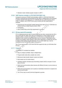 LPC2105FBD48/01 Datasheet Page 17