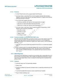 LPC2105FBD48/01 Datasheet Page 19