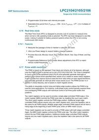 LPC2105FBD48/01 Datasheet Page 20