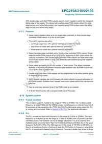 LPC2105FBD48/01 Datasheet Page 21