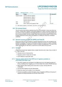 LPC2129FBD64 Datasheet Page 14