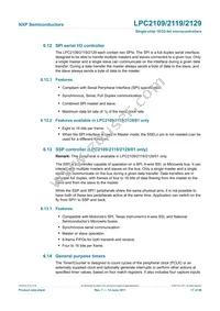 LPC2129FBD64 Datasheet Page 17