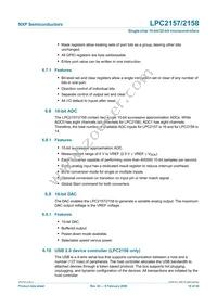 LPC2158FBD100 Datasheet Page 18