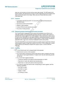 LPC2158FBD100 Datasheet Page 21