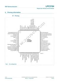 LPC2194HBD64 Datasheet Page 4