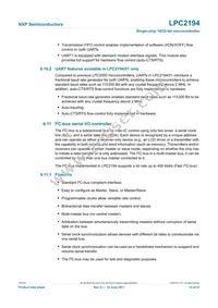 LPC2194HBD64 Datasheet Page 15