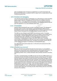 LPC2194HBD64 Datasheet Page 22