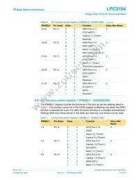 LPC2194JBD64 Datasheet Page 14