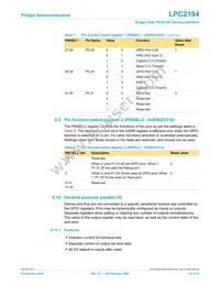 LPC2194JBD64 Datasheet Page 16