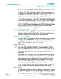 LPC2194JBD64 Datasheet Page 22