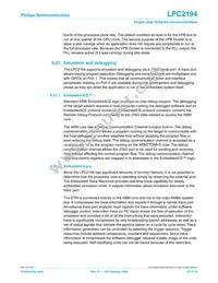 LPC2194JBD64 Datasheet Page 23