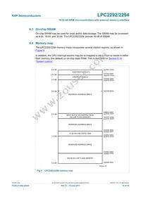 LPC2292FET144/G Datasheet Page 16