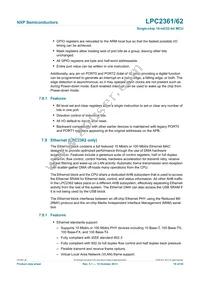 LPC2362FBD100 Datasheet Page 18