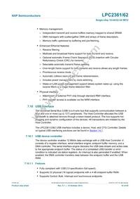 LPC2362FBD100 Datasheet Page 19