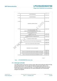 LPC2364FET100 Datasheet Page 20