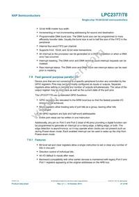 LPC2377FBD144 Datasheet Page 21