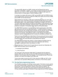 LPC2388FBD144 Datasheet Page 16