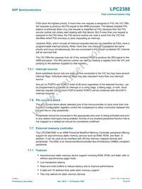 LPC2388FBD144 Datasheet Page 19