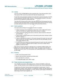 LPC2880FET180 Datasheet Page 15