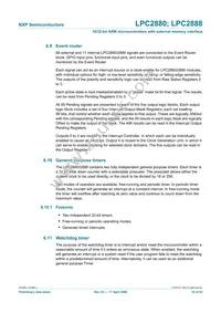 LPC2880FET180 Datasheet Page 18