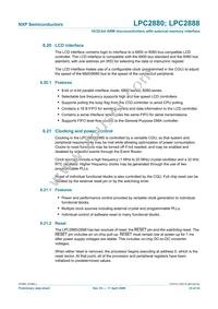 LPC2880FET180 Datasheet Page 23