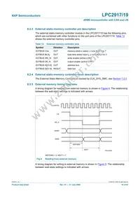 LPC2919FBD144/01/ Datasheet Page 19