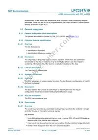 LPC2919FBD144/01/ Datasheet Page 21