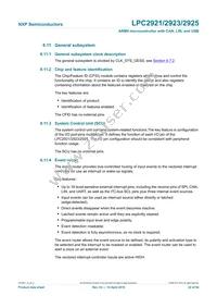 LPC2923FBD100 Datasheet Page 22