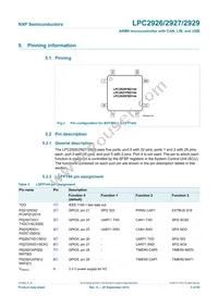 LPC2927FBD144 Datasheet Page 5