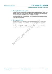 LPC2927FBD144 Datasheet Page 13