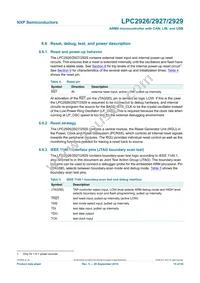 LPC2927FBD144 Datasheet Page 15