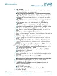 LPC2939FBD208 Datasheet Page 2